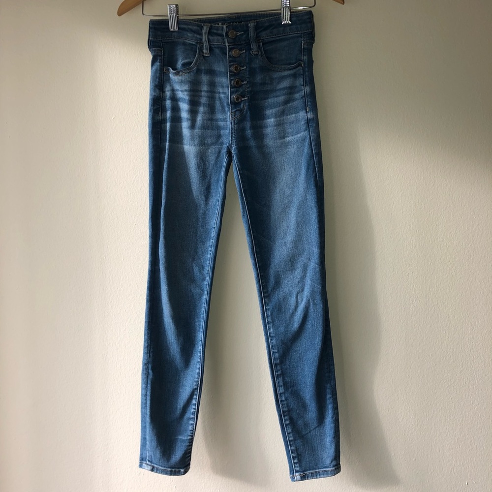 American Eagle High Waisted Skinny Jeans